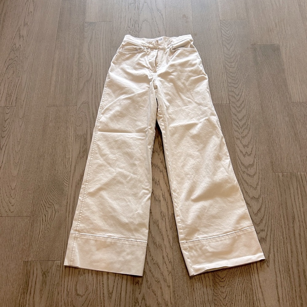 Selected wide leg pants